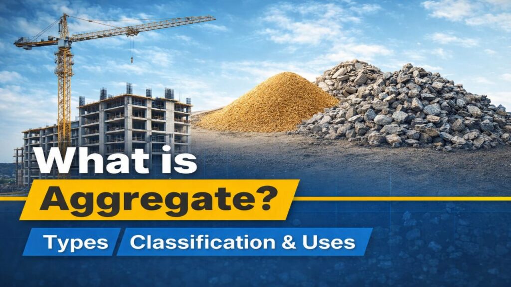 Aggregate used in construction work