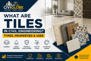 What are Tiles in Civil Engineering? Types, Properties & Uses
