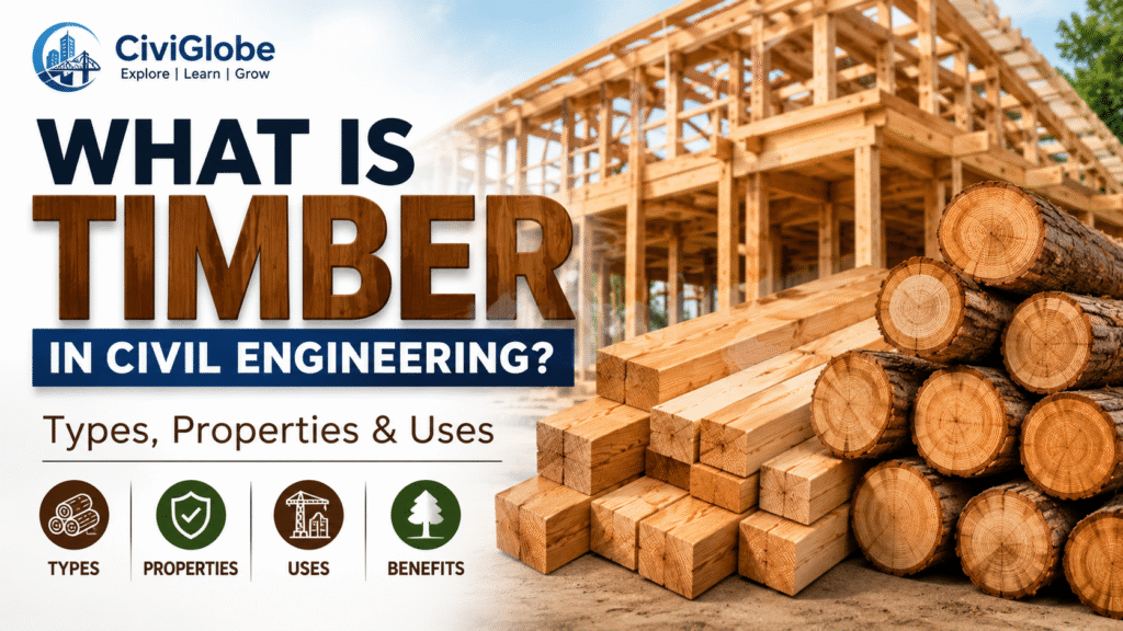 What is Timber in Civil Engineering Types Properties and Uses